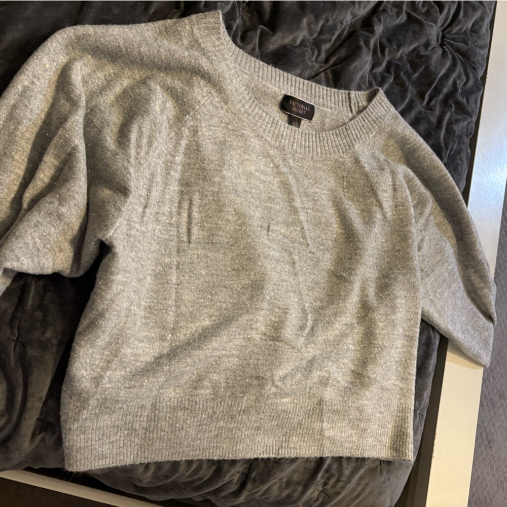 Grey Sparkle Sweater lounge Set Victoria Secret - XL